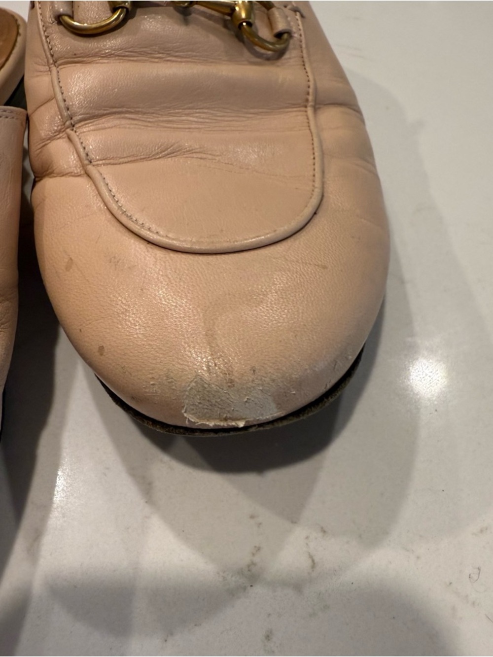 Gucci Princetown Mules Size 37 Pink - Picture 3 of 8